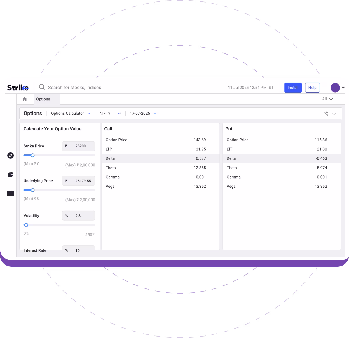 Options Calculator Options Calculator